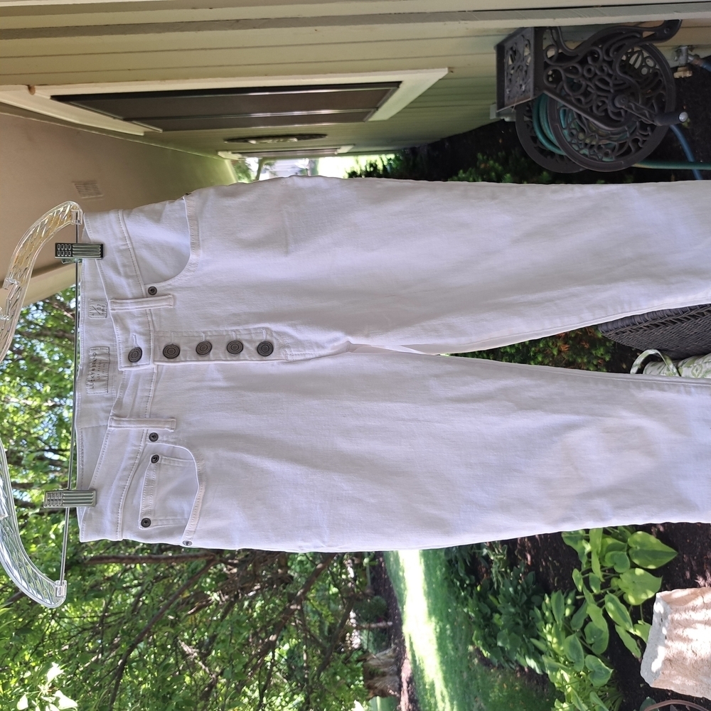 Lucky Brand White Women's Jeans Size 4 #78 - Picture 6 of 8
